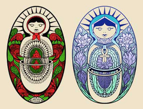 Previous Russian Doll designs within trilogy.