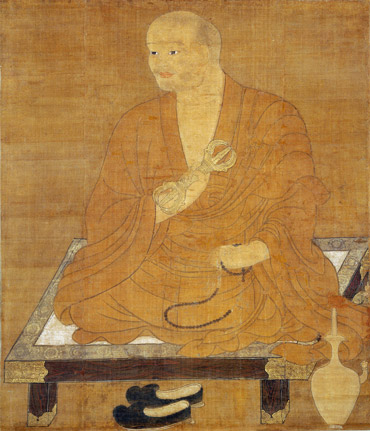 Painting of Kūkai.